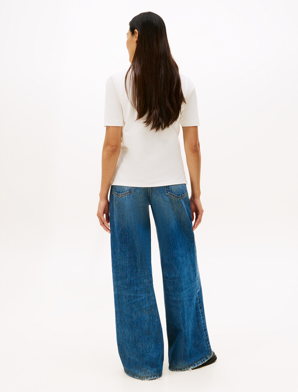 Script Logo Regular Polo, Ivory Silk, hi-res