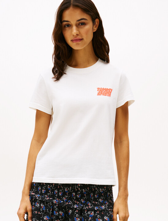 Bubble Logo Crew Neck T-Shirt