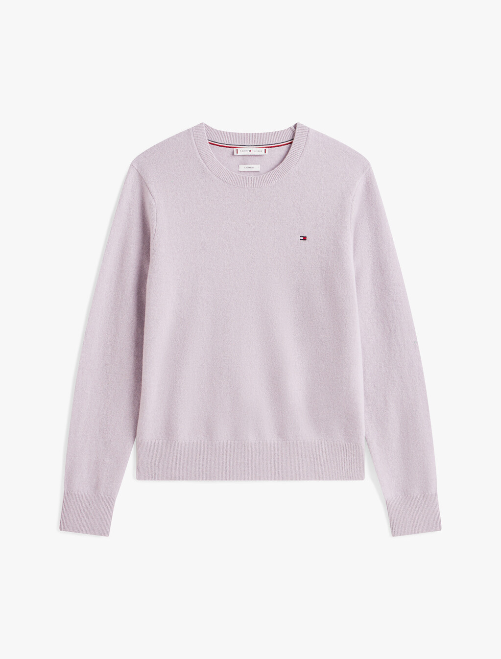 Cashmere Crewneck Sweater, Lilac Dusk, hi-res