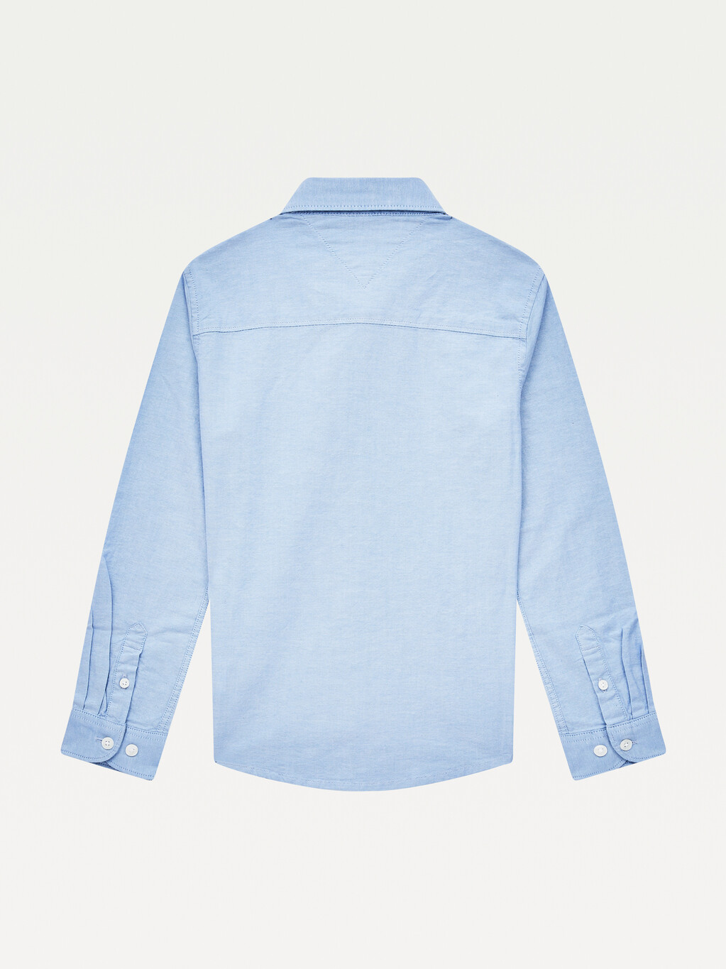 彈性牛津棉襯衫, Calm Blue, hi-res