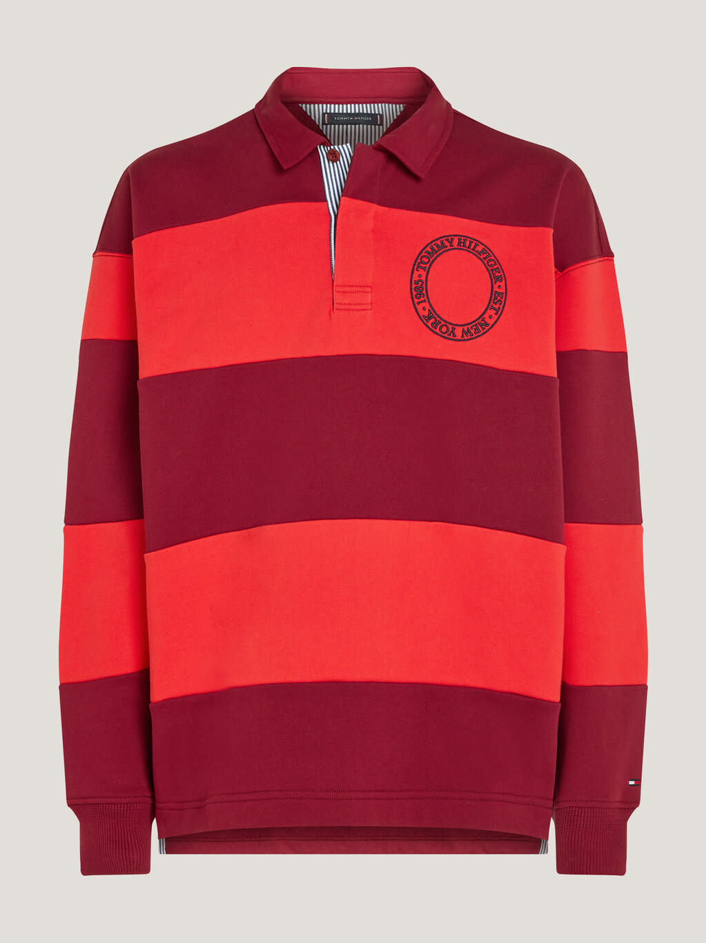 條紋標誌經典橄欖球襯衫禮品裝, Fireworks / Rouge, hi-res