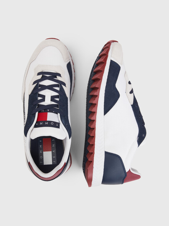CLEAT MIXED TEXTURE FLAG TRAINERS