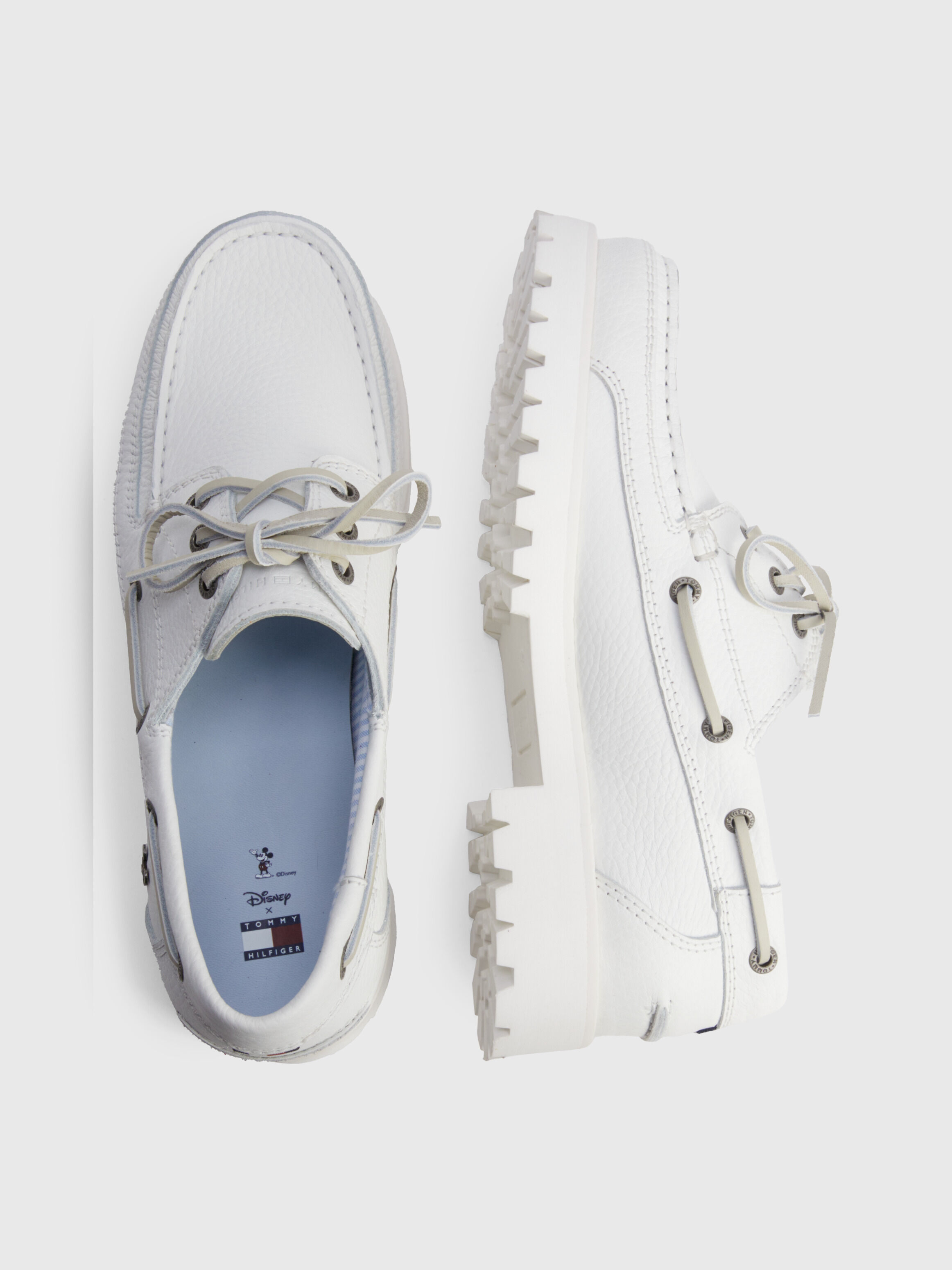 Disney X Tommy Leather Cleat Boat Shoes Tommy Hilfiger Hong Kong