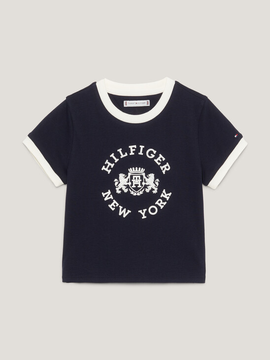 Girls Hilfiger Crest T-Shirt