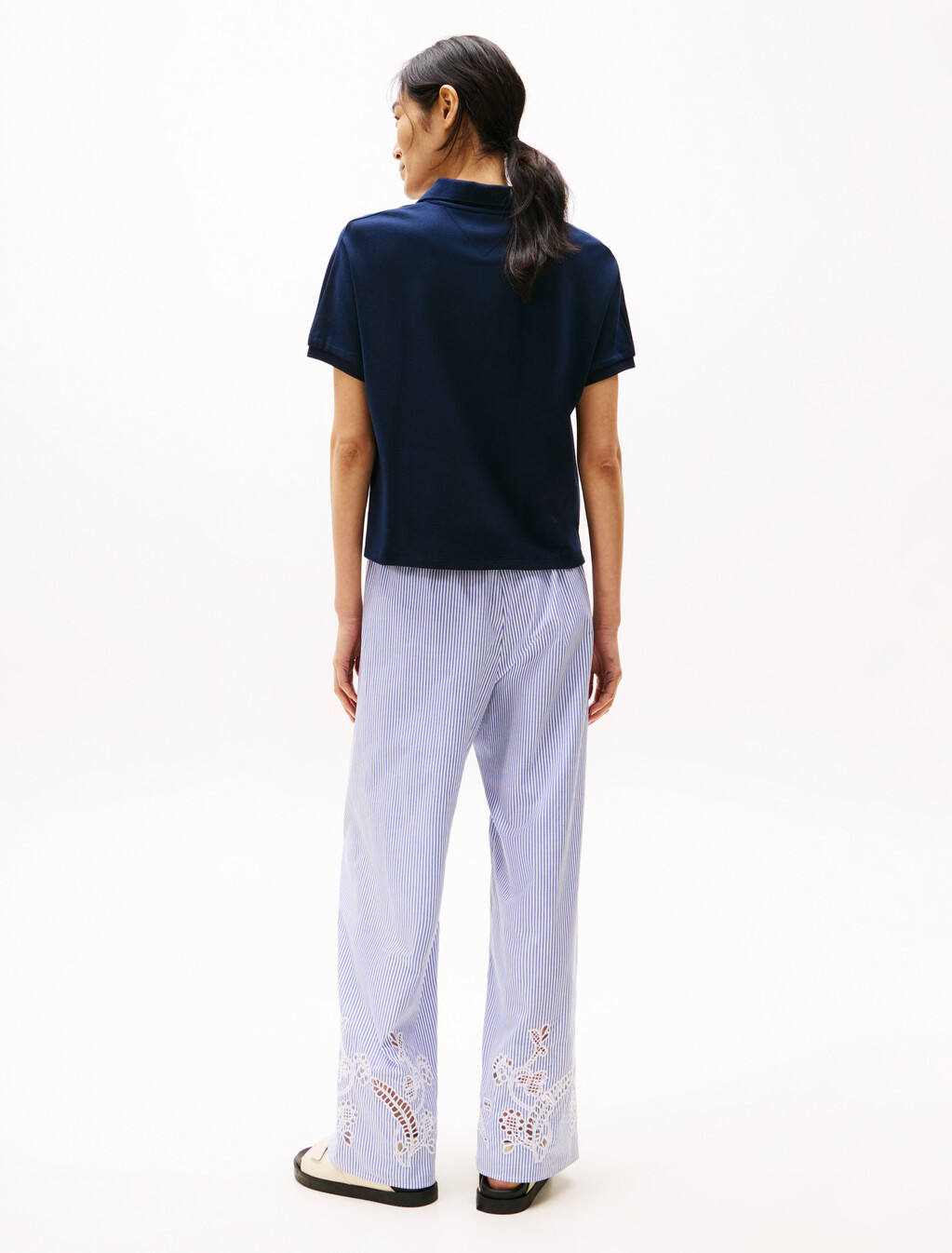 Relaxed Polo Shirt, Dark Night Navy, hi-res
