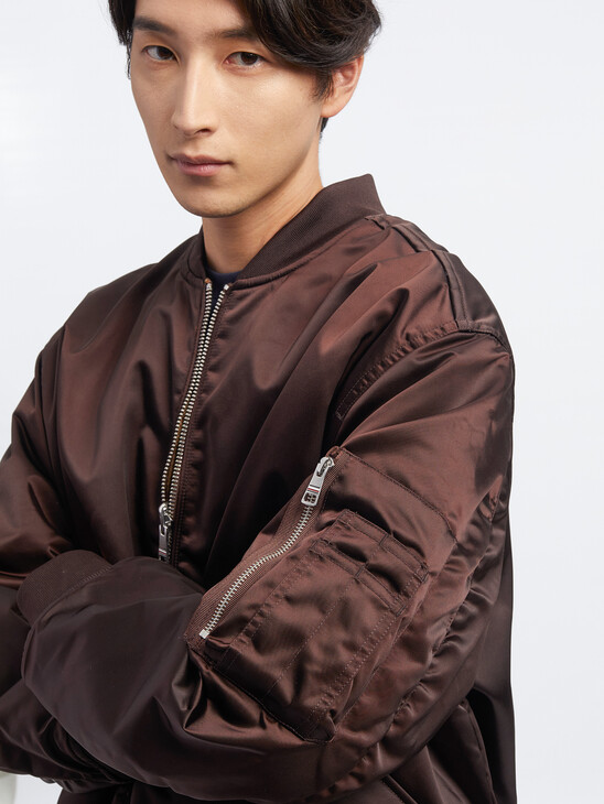 Reversible Monogram Relaxed Bomber