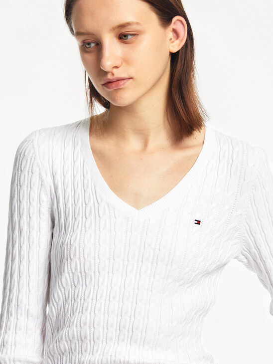 CABLE KNIT PULLOVER CABLE KNIT PULLOVER