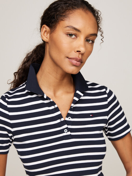 1985 Collection Stripe Slim Fit Polo