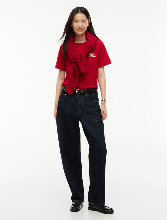 Logo Jersey Crew Neck T-Shirt