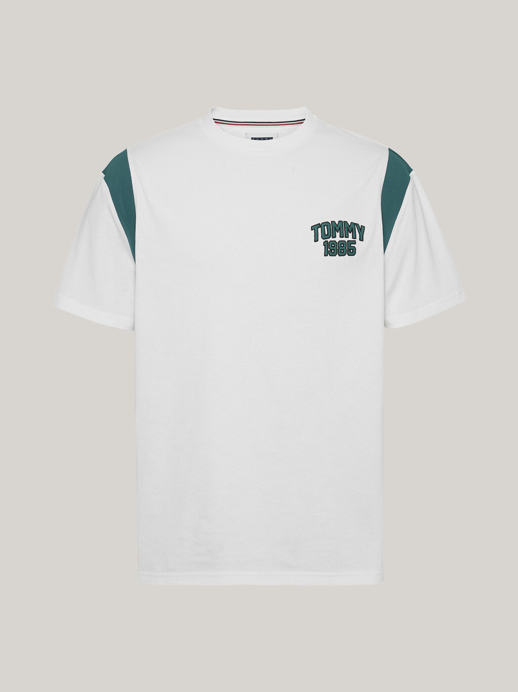 Tommy 1985 Varsity T-Shirt, White, hi-res