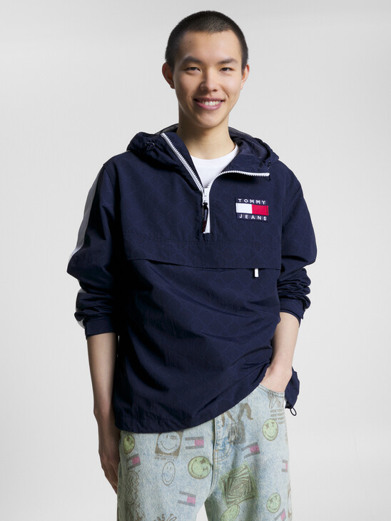 Tommy Jeans X Smiley® Monogram 套穿式芝加哥風褸