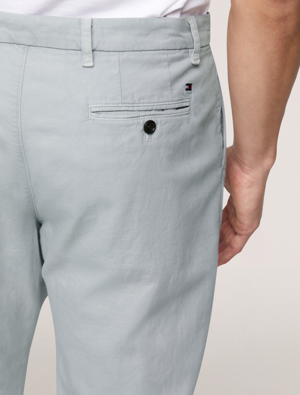 Harlem Tapered Fit Chinos, October Grey, hi-res