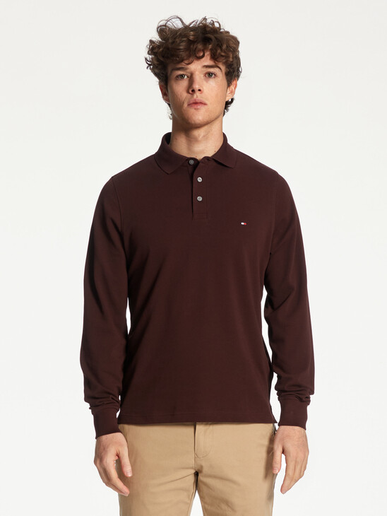 1985 TH Flex Slim Fit Long Sleeve Polo 1985 TH Flex Slim Fit Long Sleeve Polo