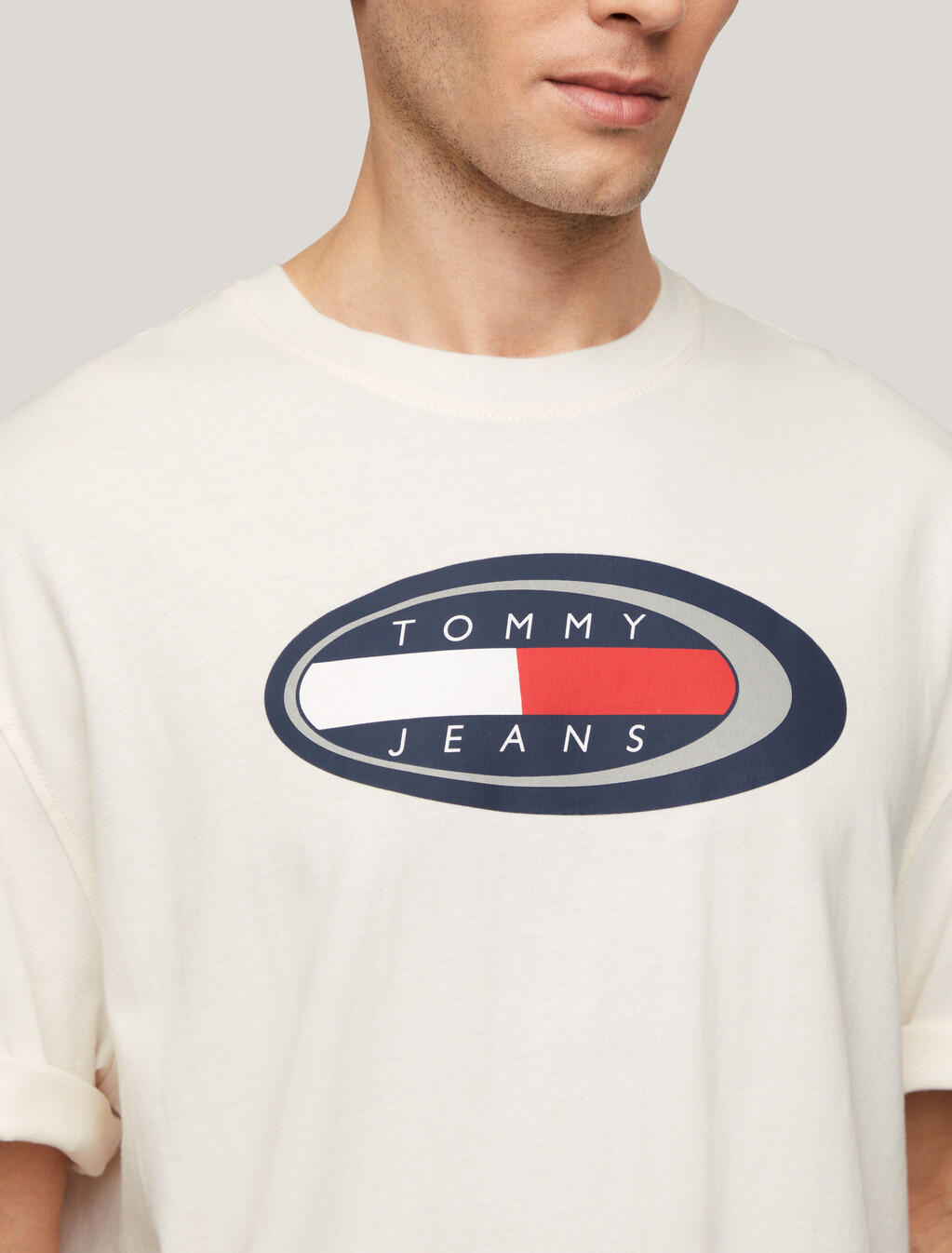 Oversized Boardsports Logo T-Shirt, Ancient White, hi-res