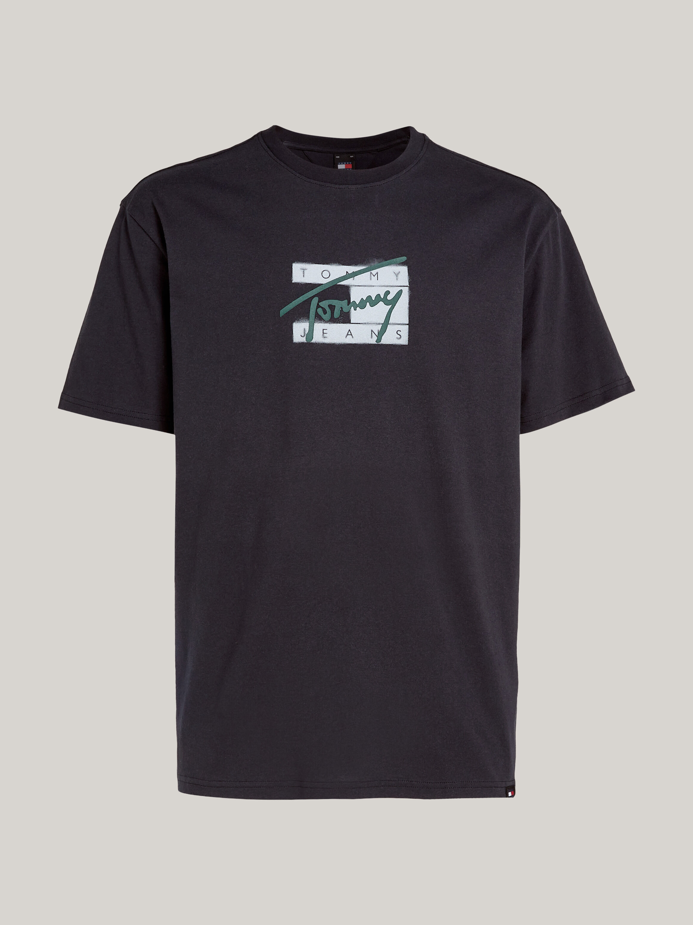 Tommy hilfiger logo t shirt cheap