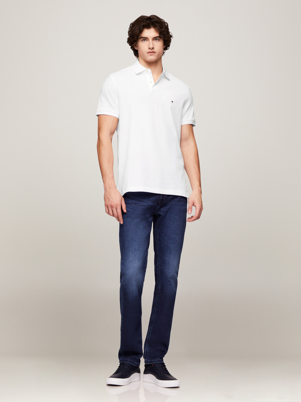 1985 Collection Regular Fit Polo, White, hi-res