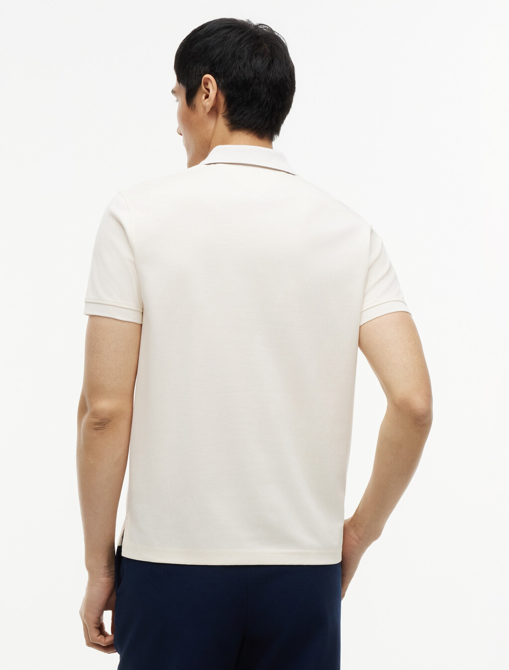 Performance Regular Fit Jaquard Polo Shirt, Ivory Petal, hi-res