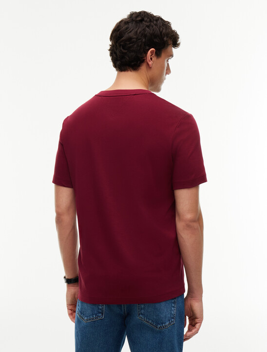 Crest Pocket Fluid Cotton T-Shirt