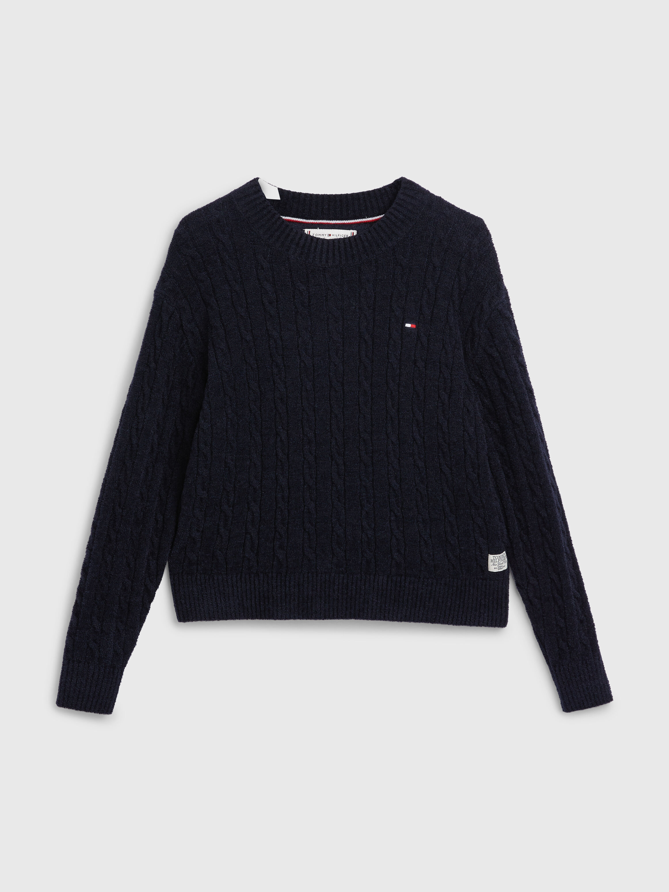 Tommy hilfiger blue jumper hot sale
