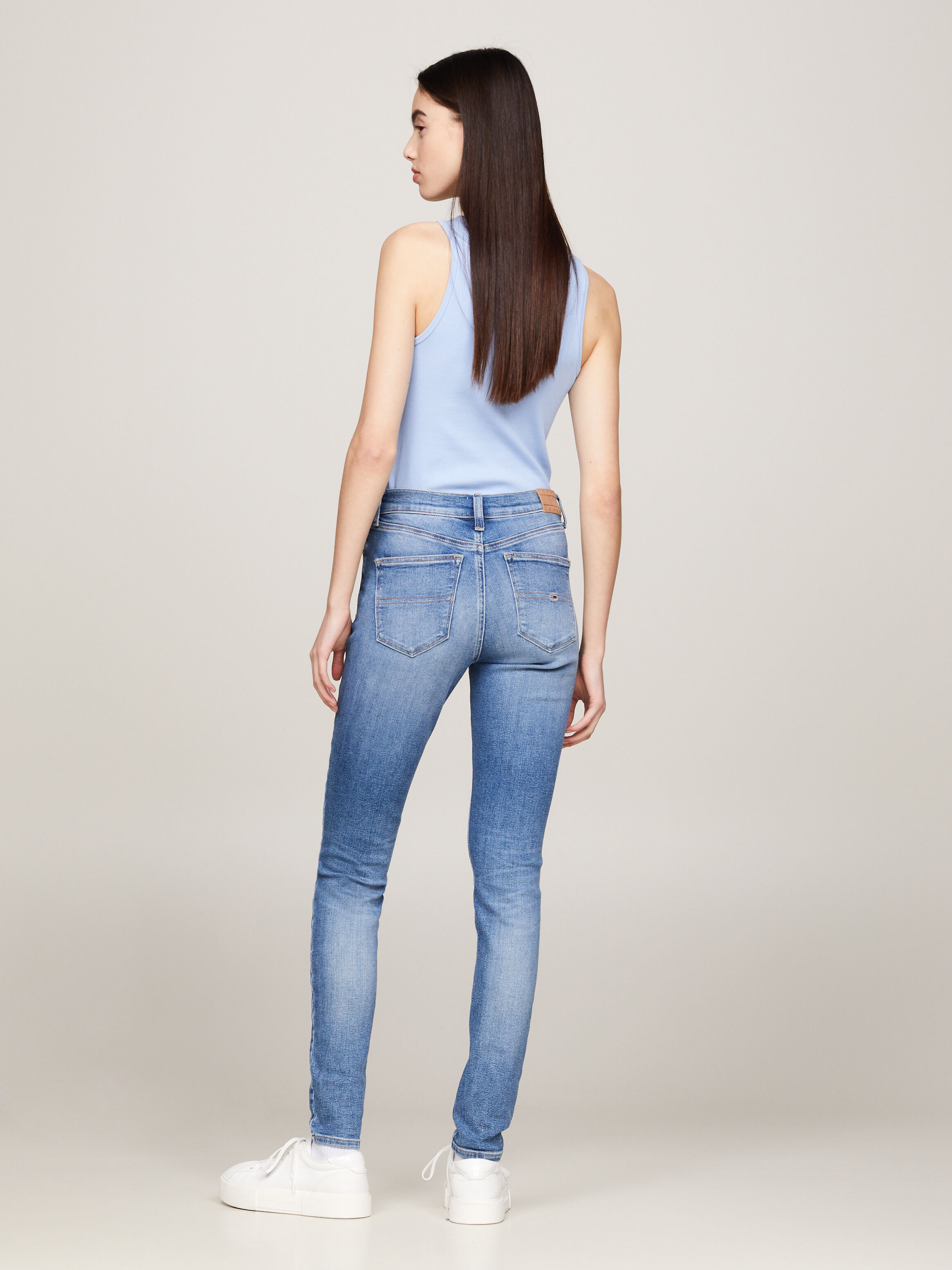Tommy hilfiger denim nora mid rise skinny cheap jeans