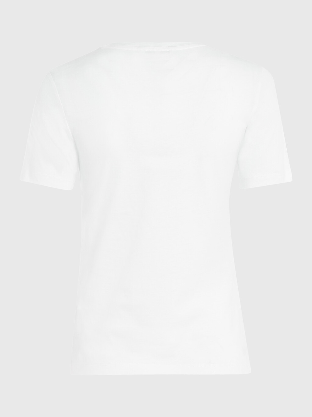 復古學院風修身 T 恤, Th Optic White, hi-res