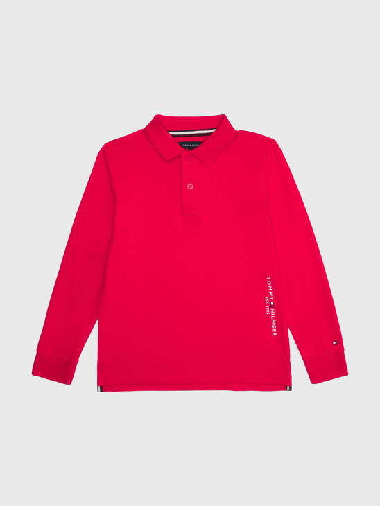Essential Long Sleeve Regular Fit Polo