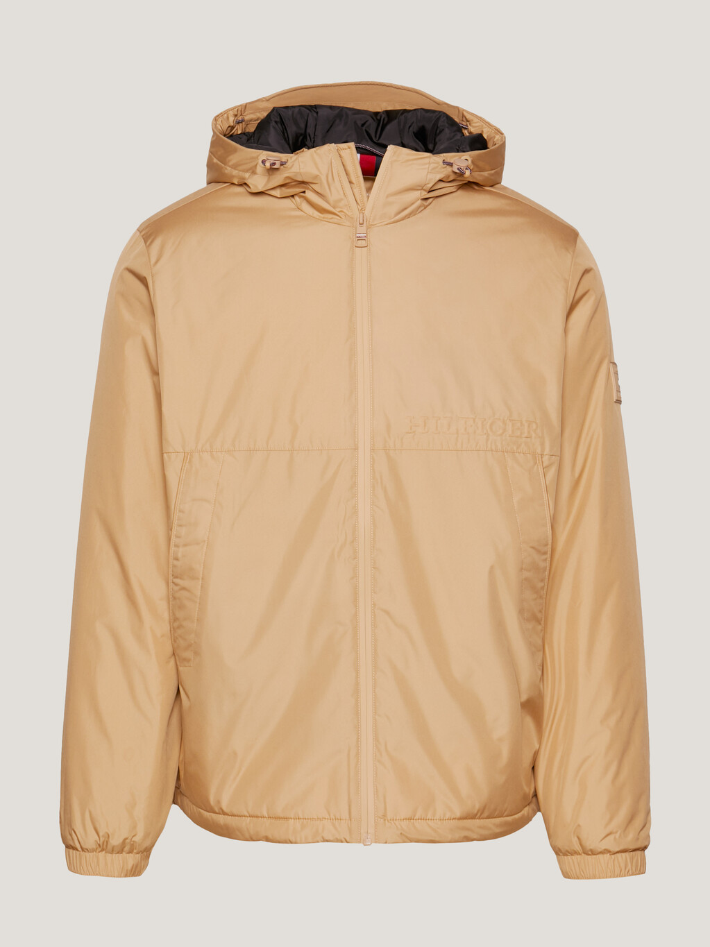 Logo Hooded Portland Jacket, Classic Khaki, hi-res