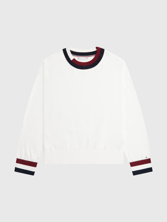 Global Stripe Pullover Sweater