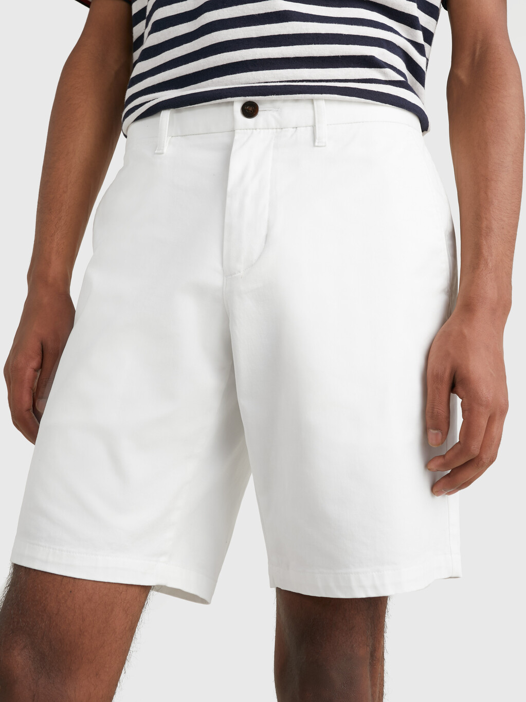 1985 Collection Brooklyn Twill Shorts, White, hi-res