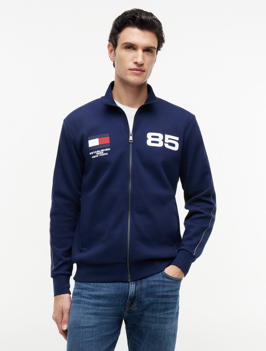 Interlock Knit Track Jacket