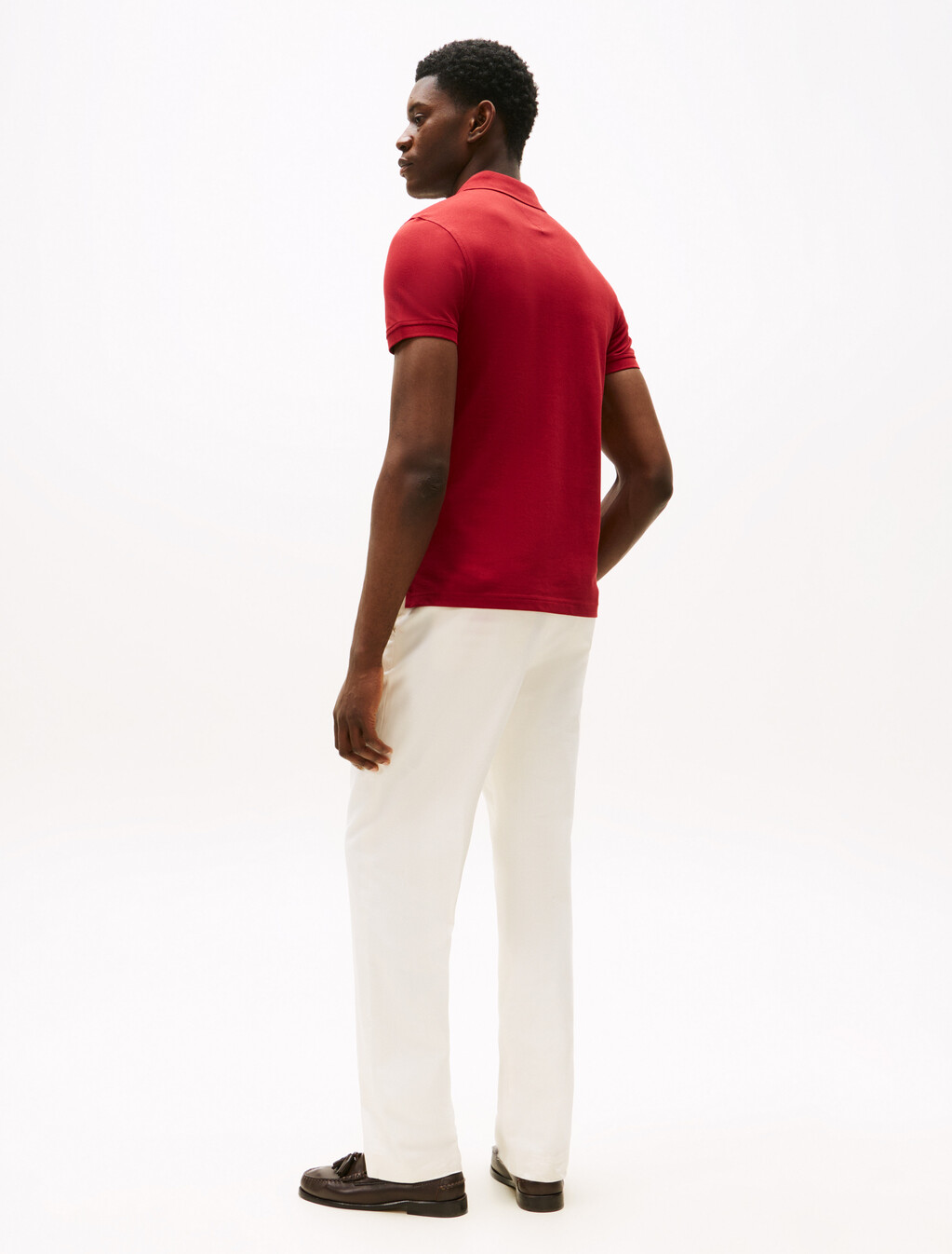 1985系列修身 Polo 裇, Regatta Red, hi-res