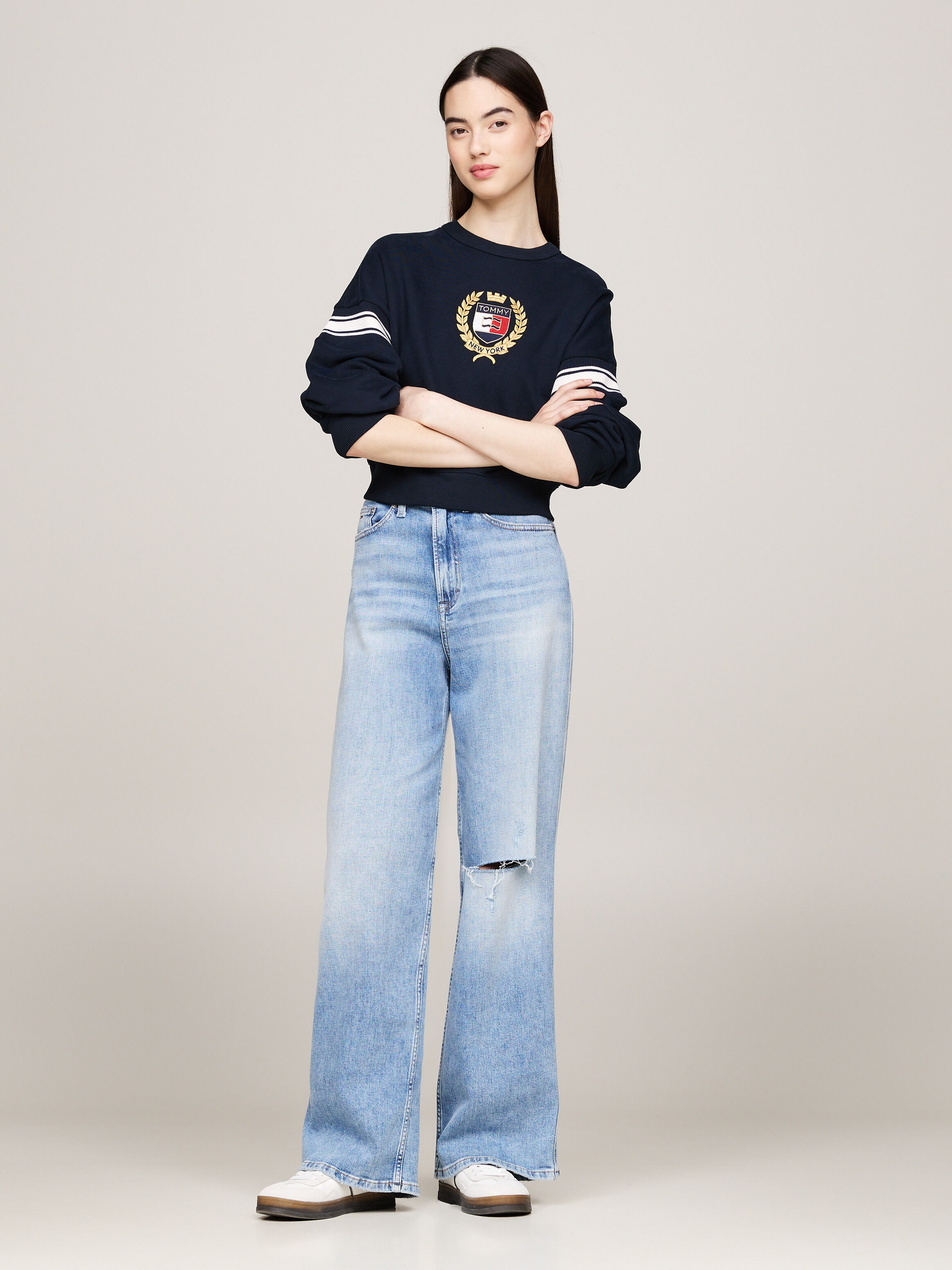 Tommy hilfiger sweatshirt for women best sale