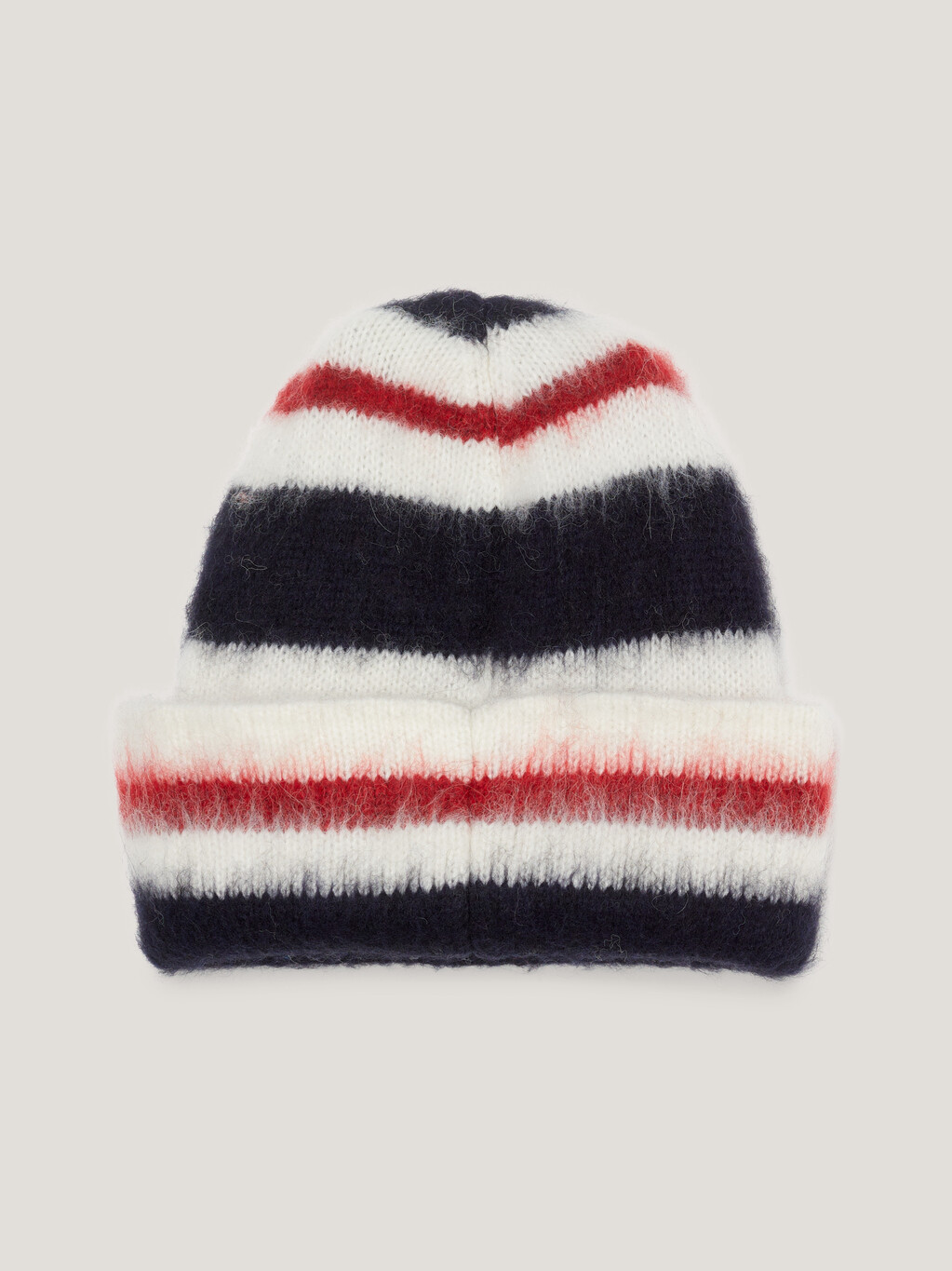 Crest Fuzzy Stripe Beanie, Aop Global Stripe, hi-res