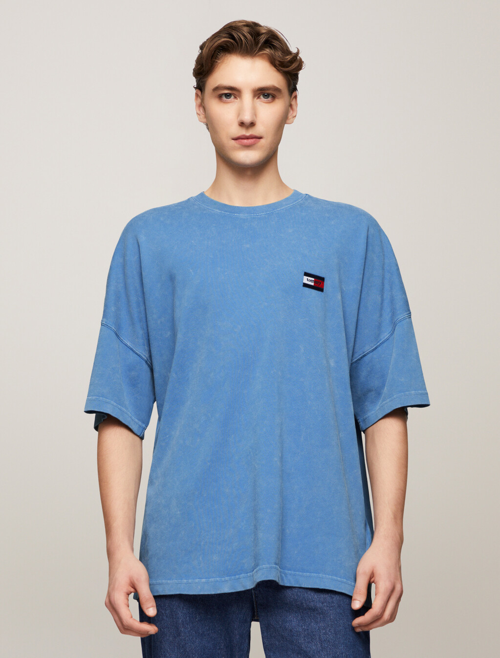Essential Organic Cotton T-Shirt, Chase Blue, hi-res