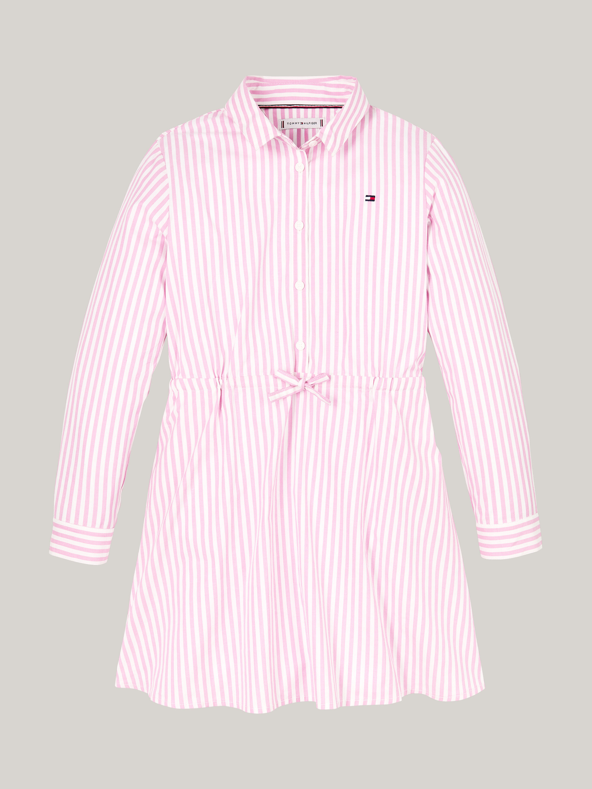 Tommy hilfiger pink striped dress outlet