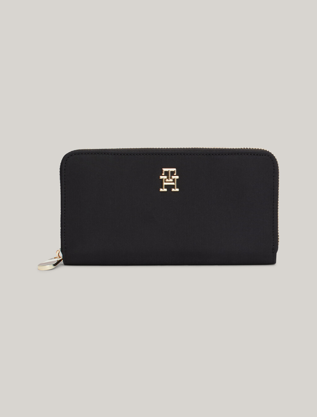 TH Monogram全拉鍊大型銀包, Black, hi-res