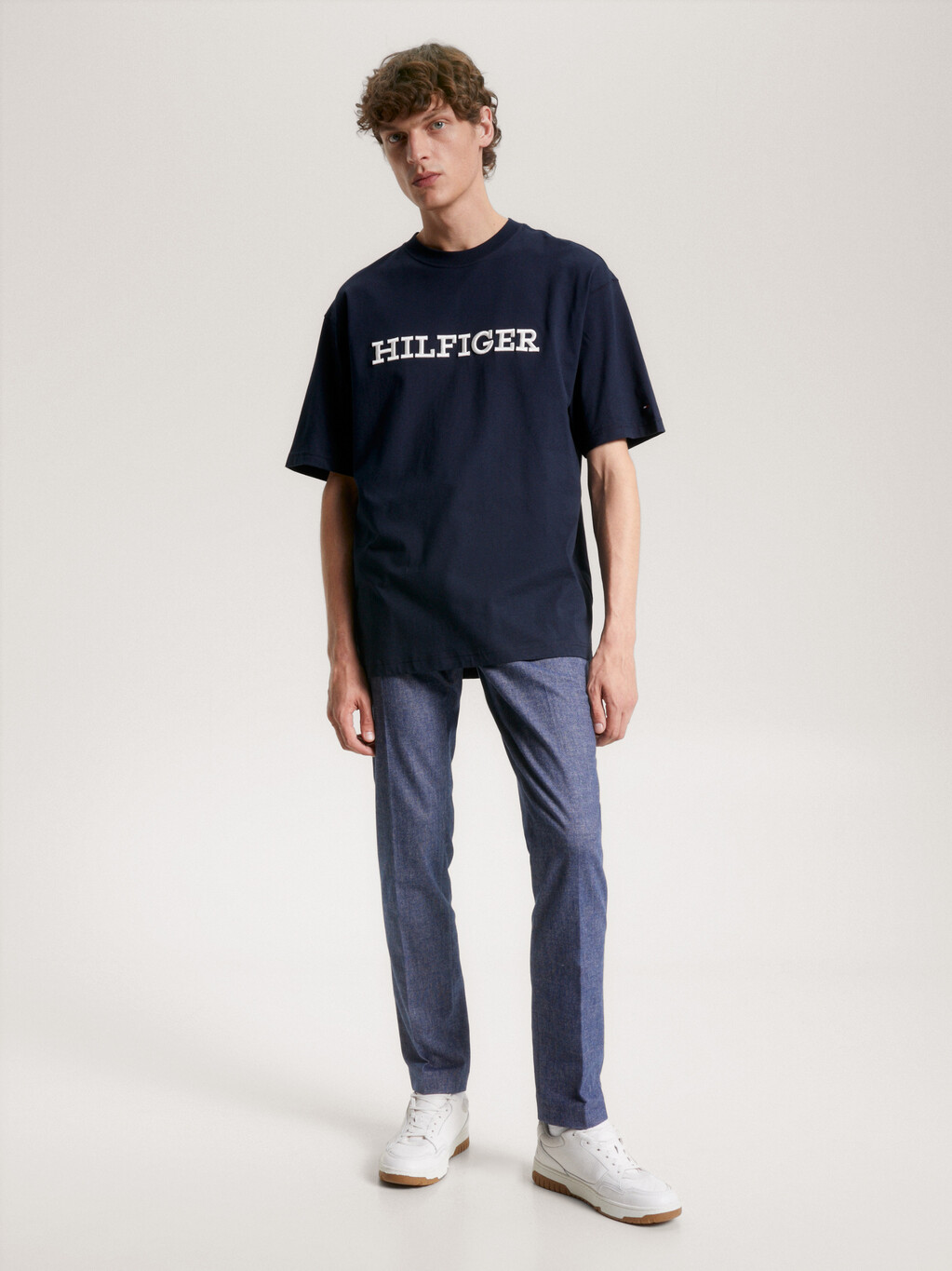 Hilfiger Monotype 經典版型 T 恤, Desert Sky, hi-res