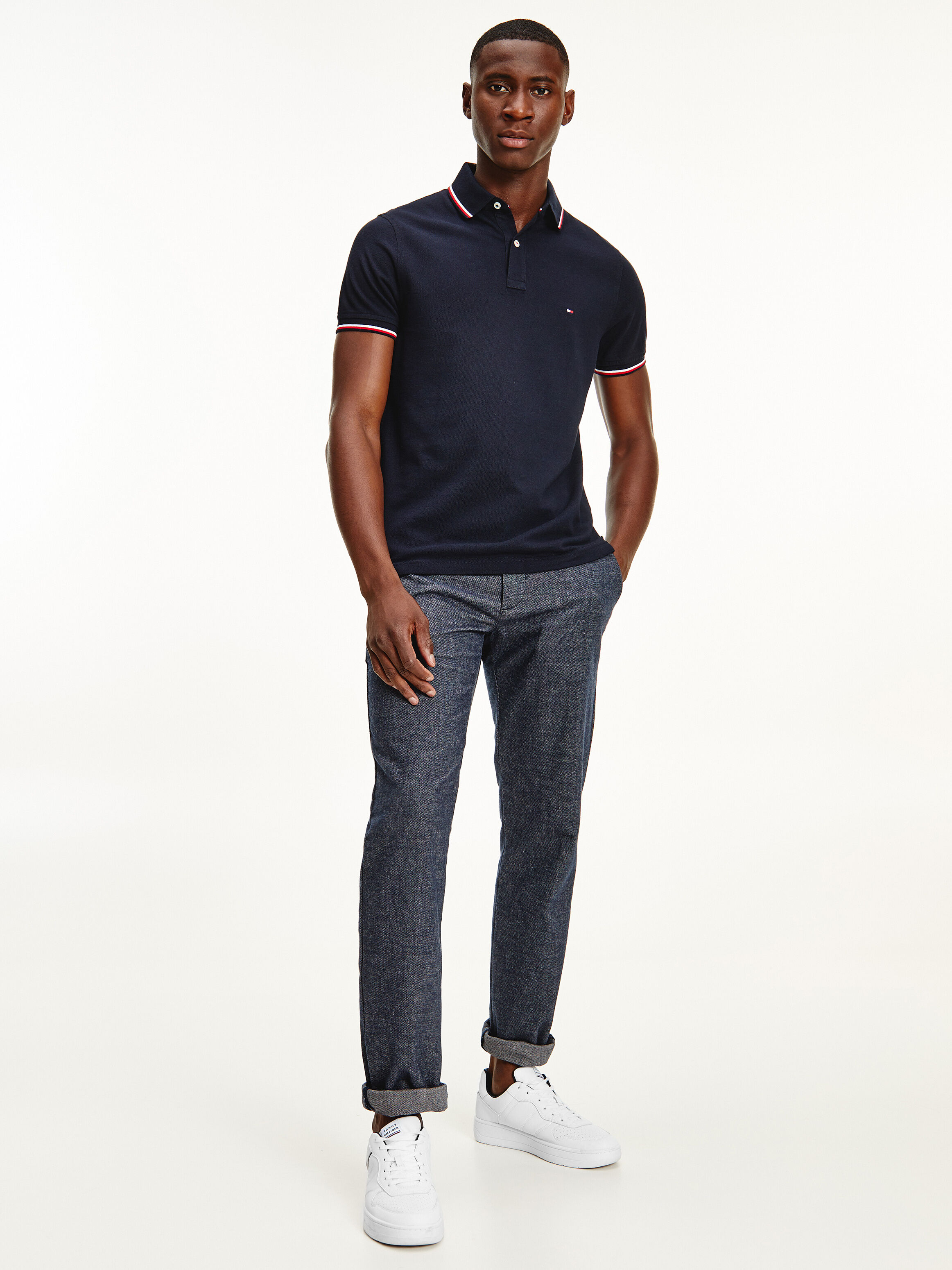 Core tommy slim polo store