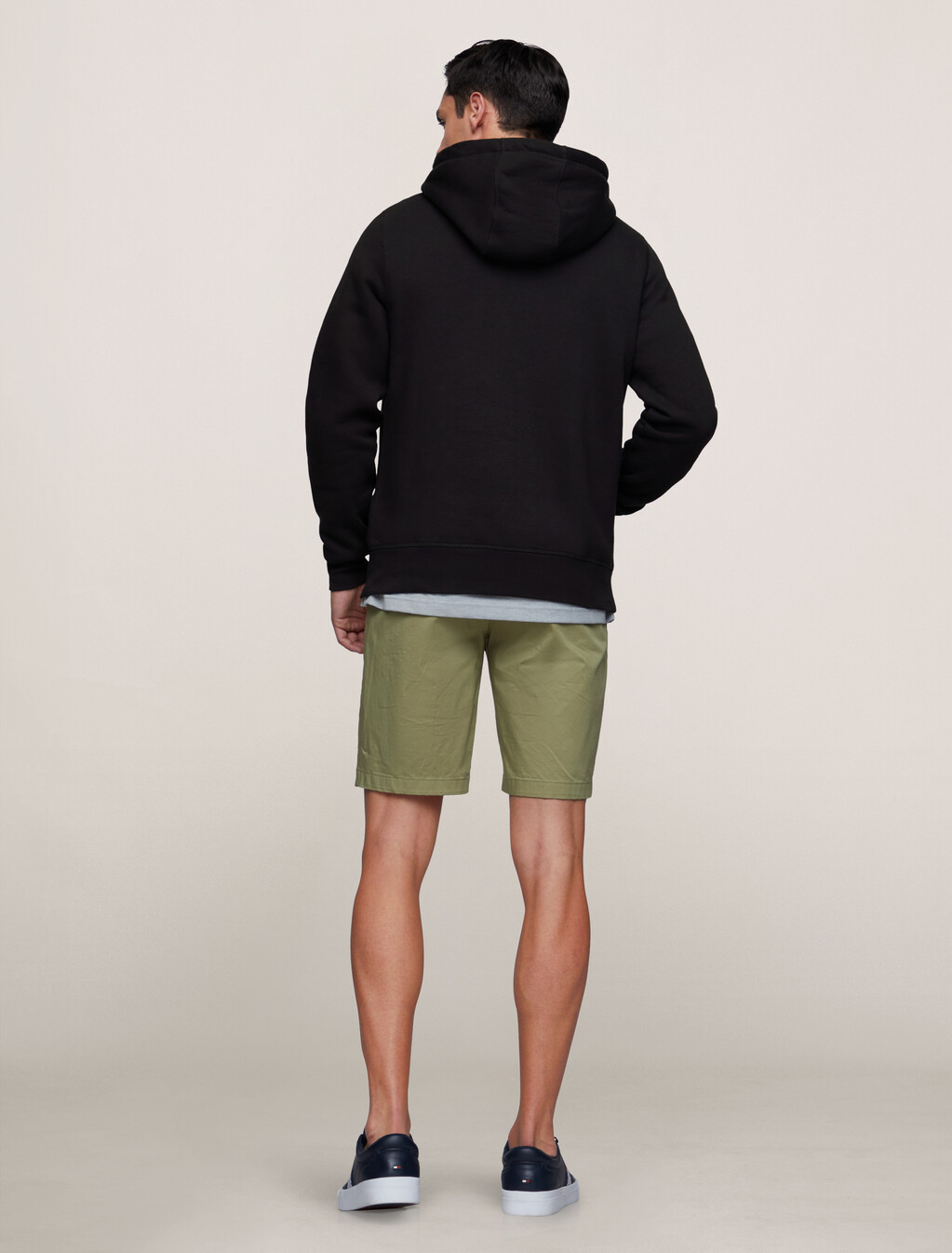 Essential Logo Hoodie, JET BLACK, hi-res