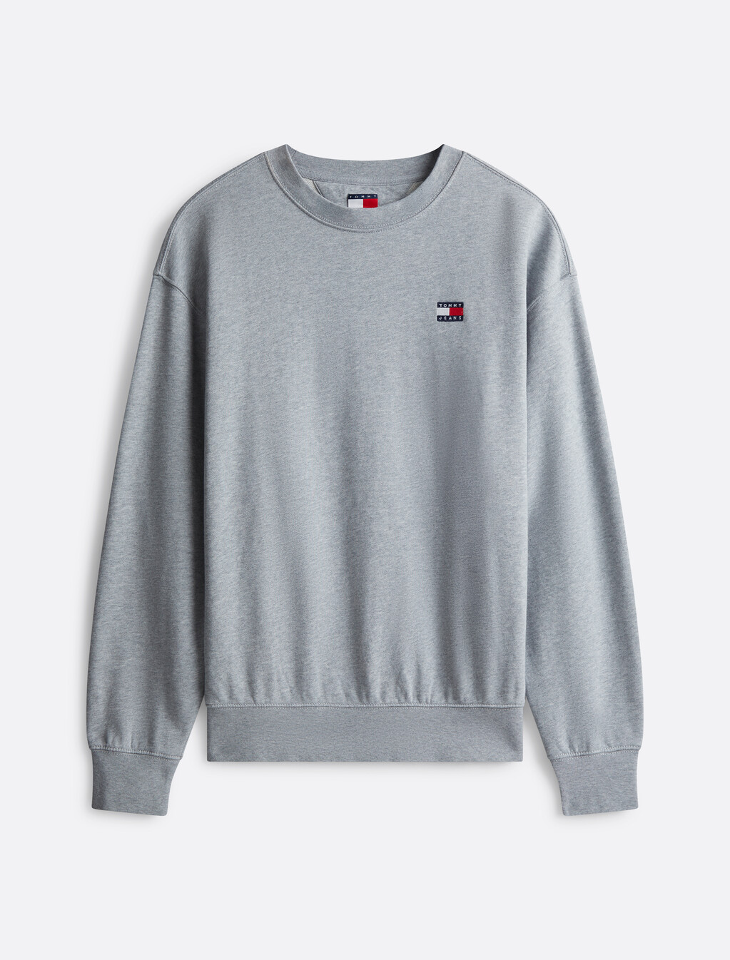 Relaxed Logo Badge Sweatshirt, Grey Htr, hi-res