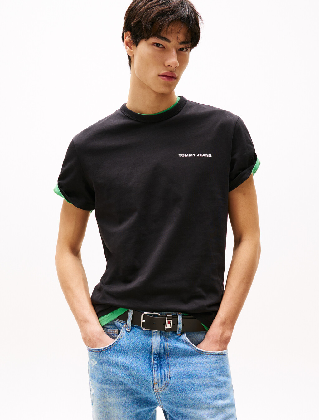 Back Graphic Logo T-Shirt, Black, hi-res