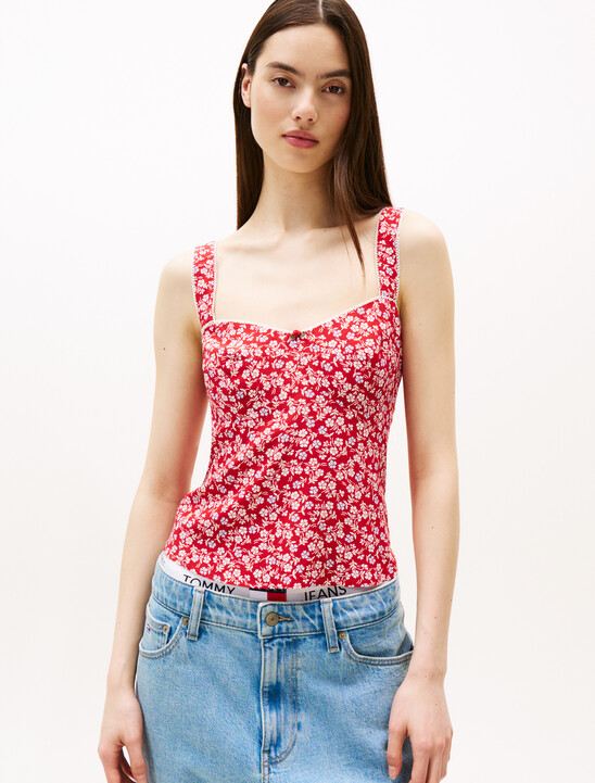 Sleeveless Girlcore Blouse