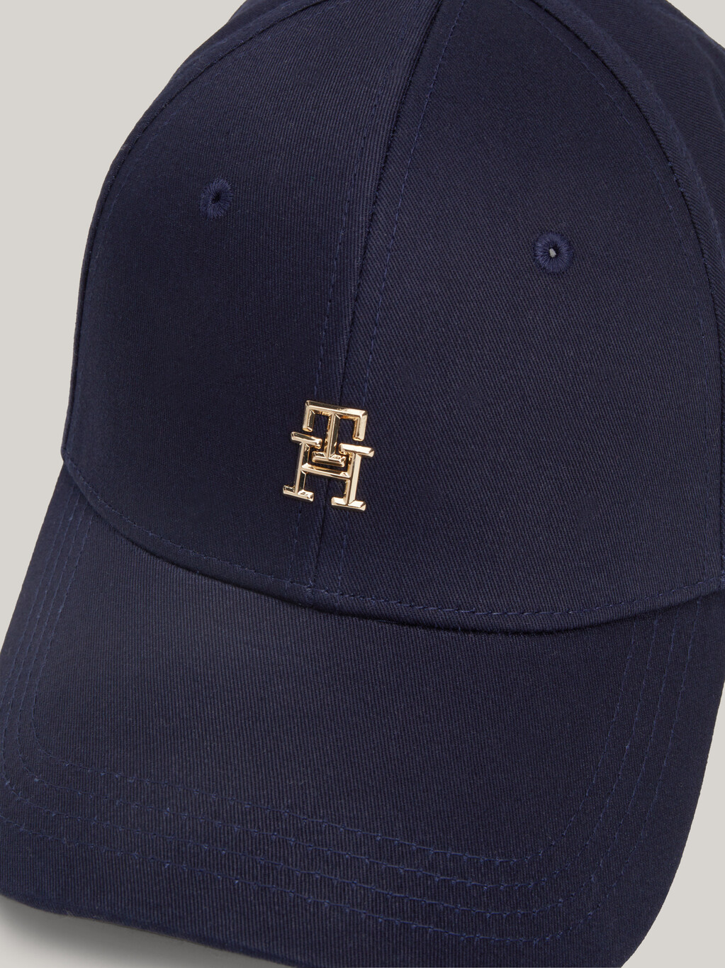 Essential Chic TH Monogram棒球帽, Space Blue, hi-res