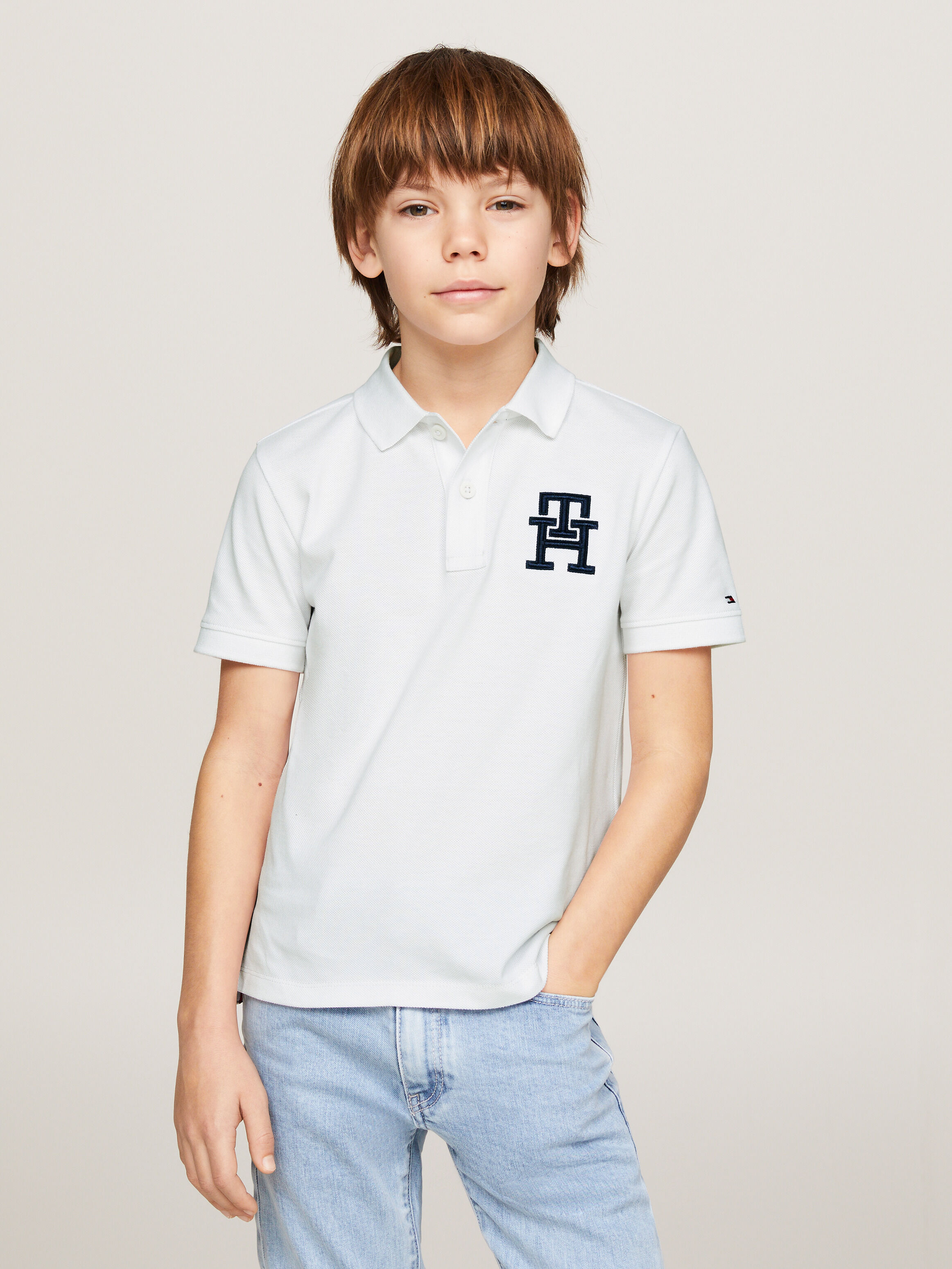 Tommy hilfiger boys polo shirt deals