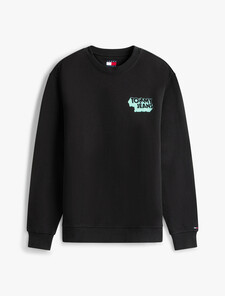 Stack Logo Regular Sweatshirt, Black, hi-res