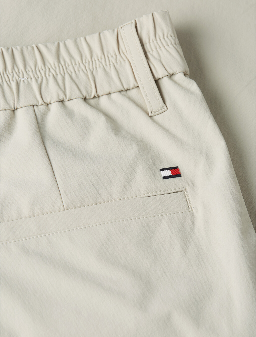 Tech Elasticated Chino Shorts, Newsprint, hi-res