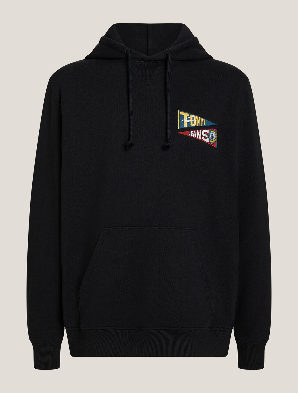 Uni Flag Tiger Hoodie, Black, hi-res