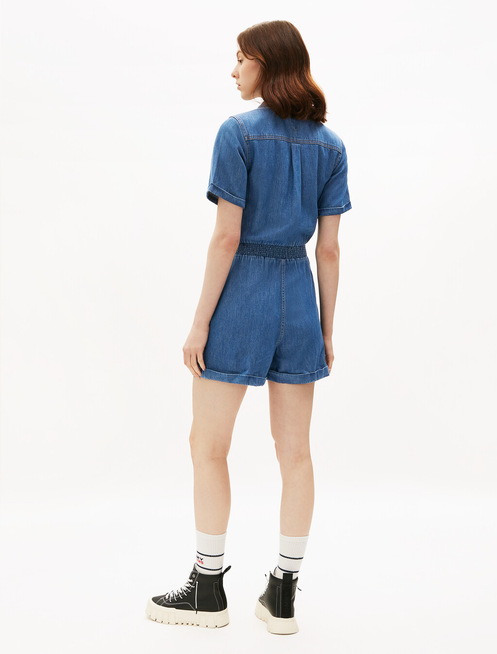 Light Denim Playsuit, Denim Medium, hi-res