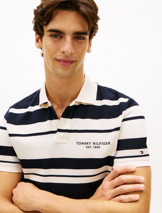 Pique Multi Stripe Regular Polo