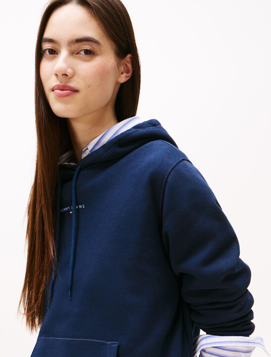 Linear Logo Fleece Hoody